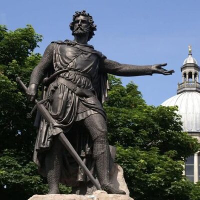 A William Wallace le cayó la del pulpo